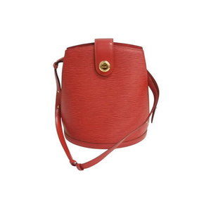 Louis Vuitton Epi Cluny Shoulder Bag Castilian Red Leather